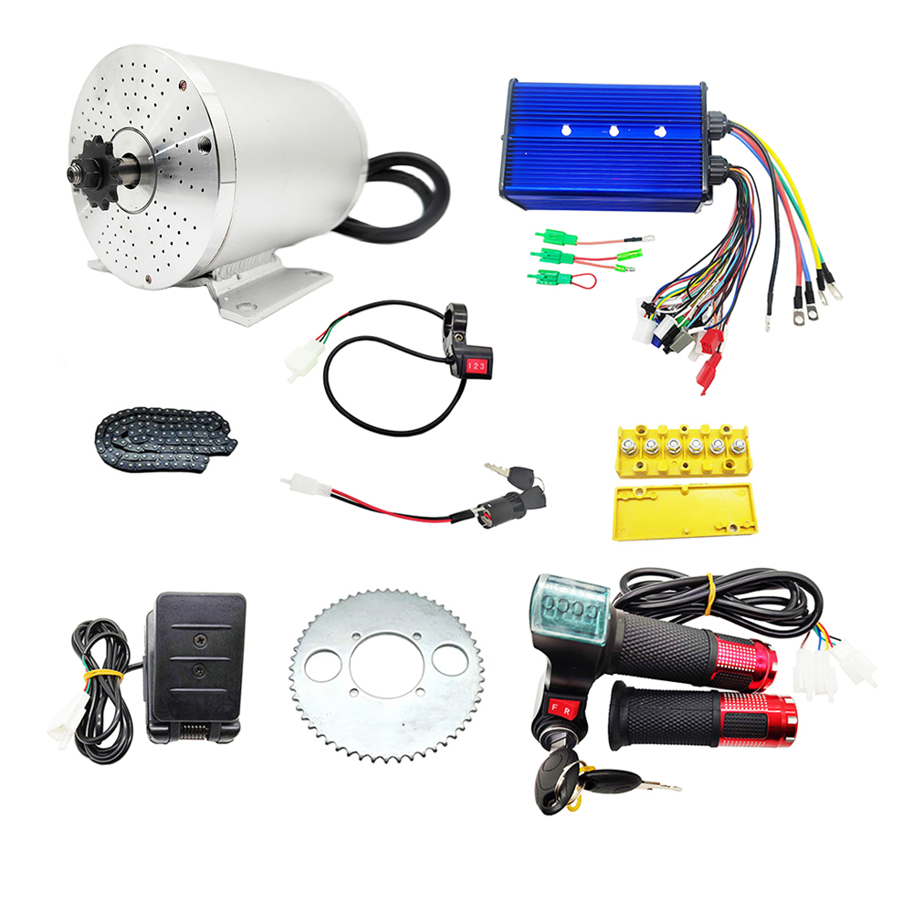 Mid Drive Motor Kit 72V 3000W - Kit Motore Elettrico Brushless DC Mid-Drive