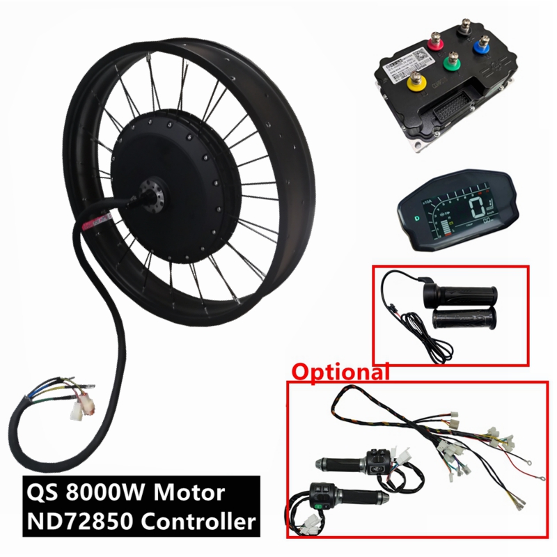 Qs273 Hub Motor 8000W 72V - Kit E-bike Fat NBpower/QS273 V3 72V