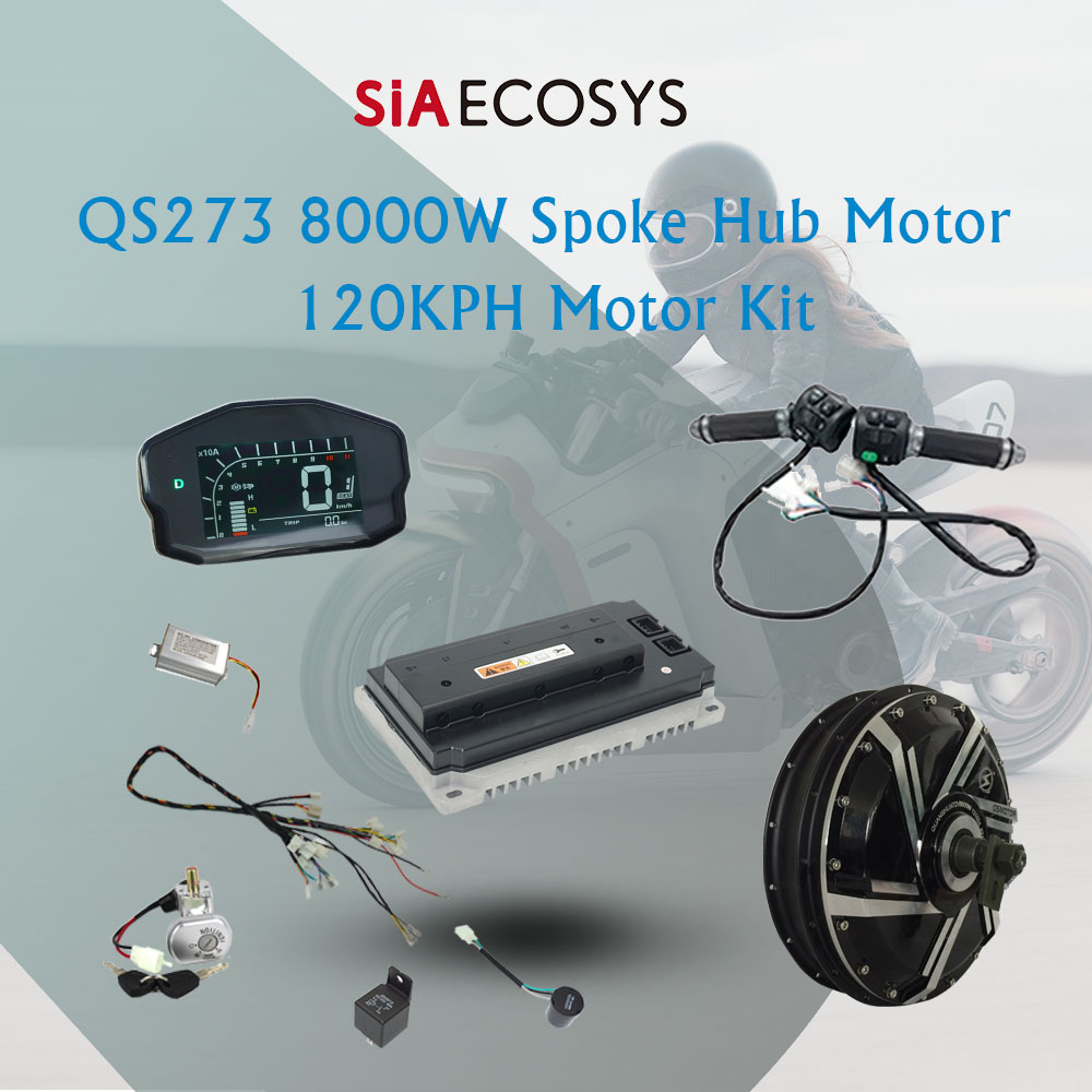 Qs273 Hub Motor 8000W 72V - Motore con mozzo a raggi QS273