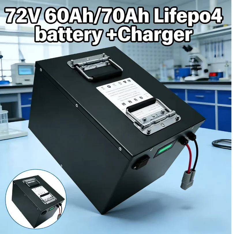 72V 60Ah Lifepo4 Battery Pack - Batteria LiFePO4 72V per impieghi gravosi