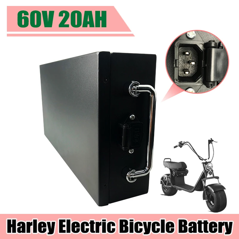 60V 30Ah Electric Scooter Battery - Batteria al litio impermeabile ad alta