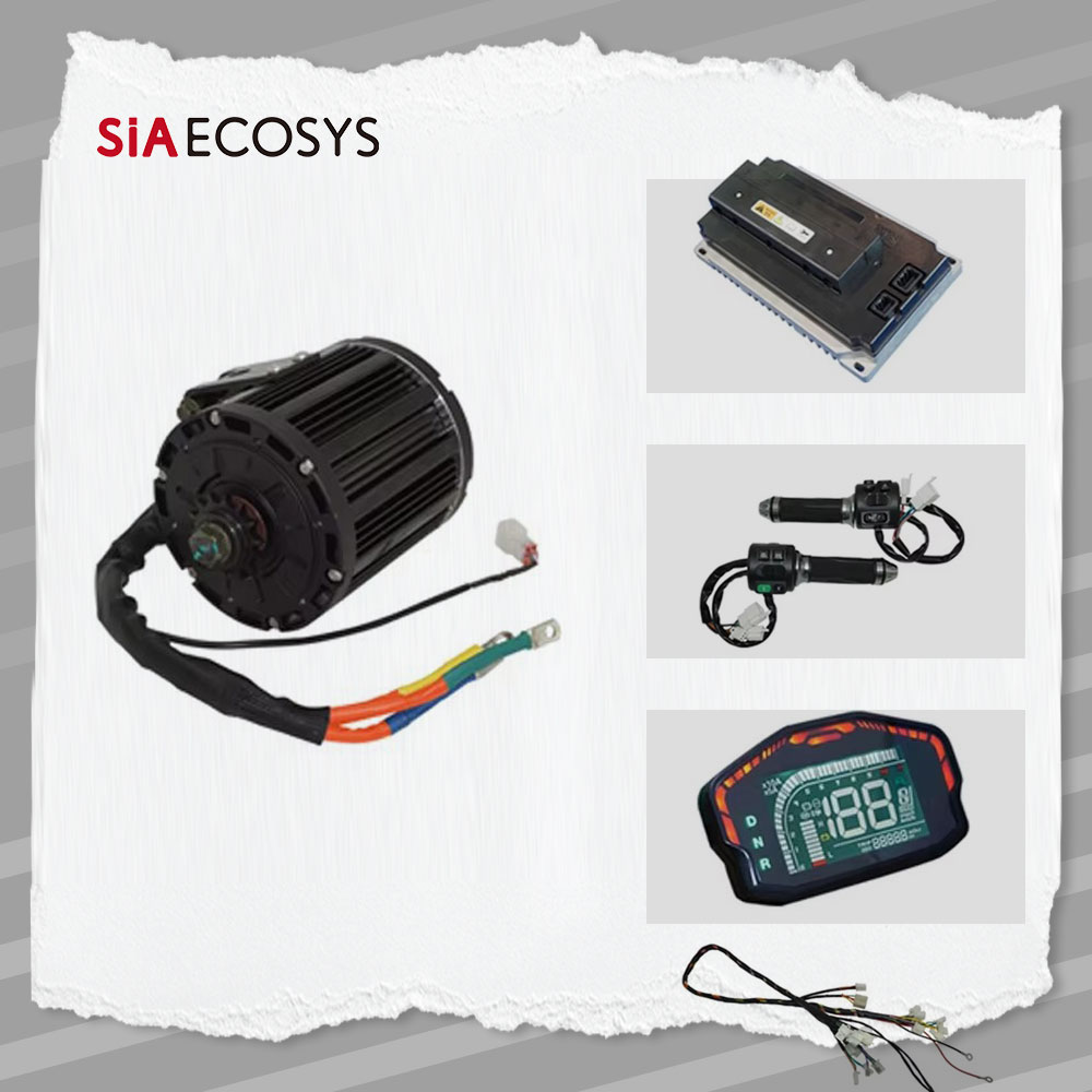 Electric Motorcycle Conversion Kit 72V - QS138 Kit motore di azionamento centrale