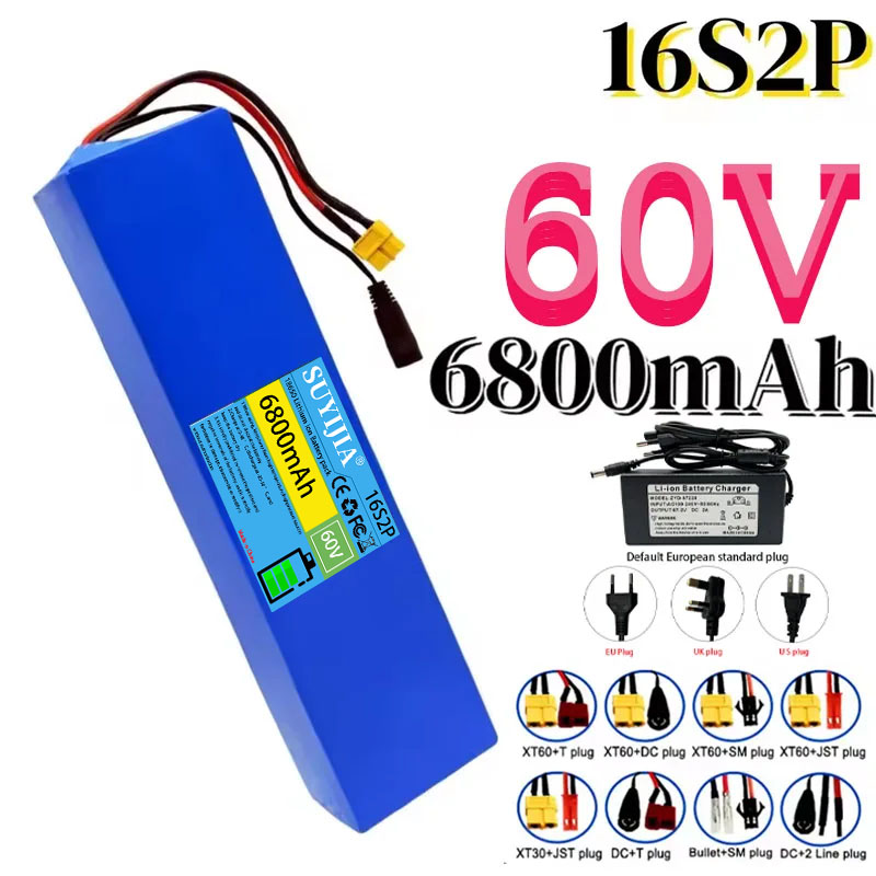 Pacco batteria al litio 16S2P, - 60V 30Ah Electric Scooter Battery recensione e prezzo