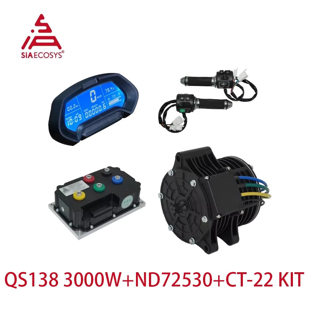 QS138 70H 3000W Kit motore di  - Mid Drive Motor Kit 72V 3000W recensione e prezzo