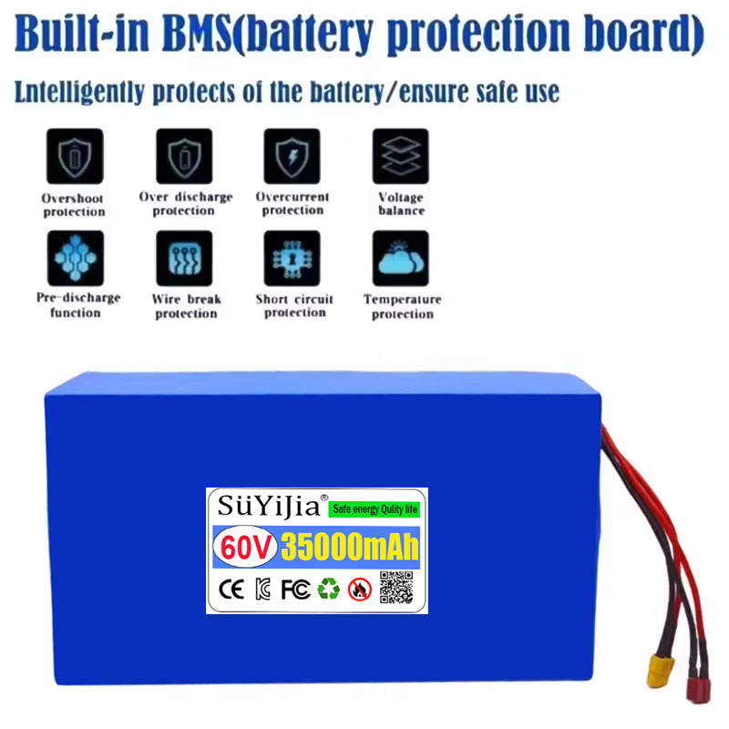 Batteria agli ioni di litio 18 - 60V 30Ah Electric Scooter Battery recensione e prezzo