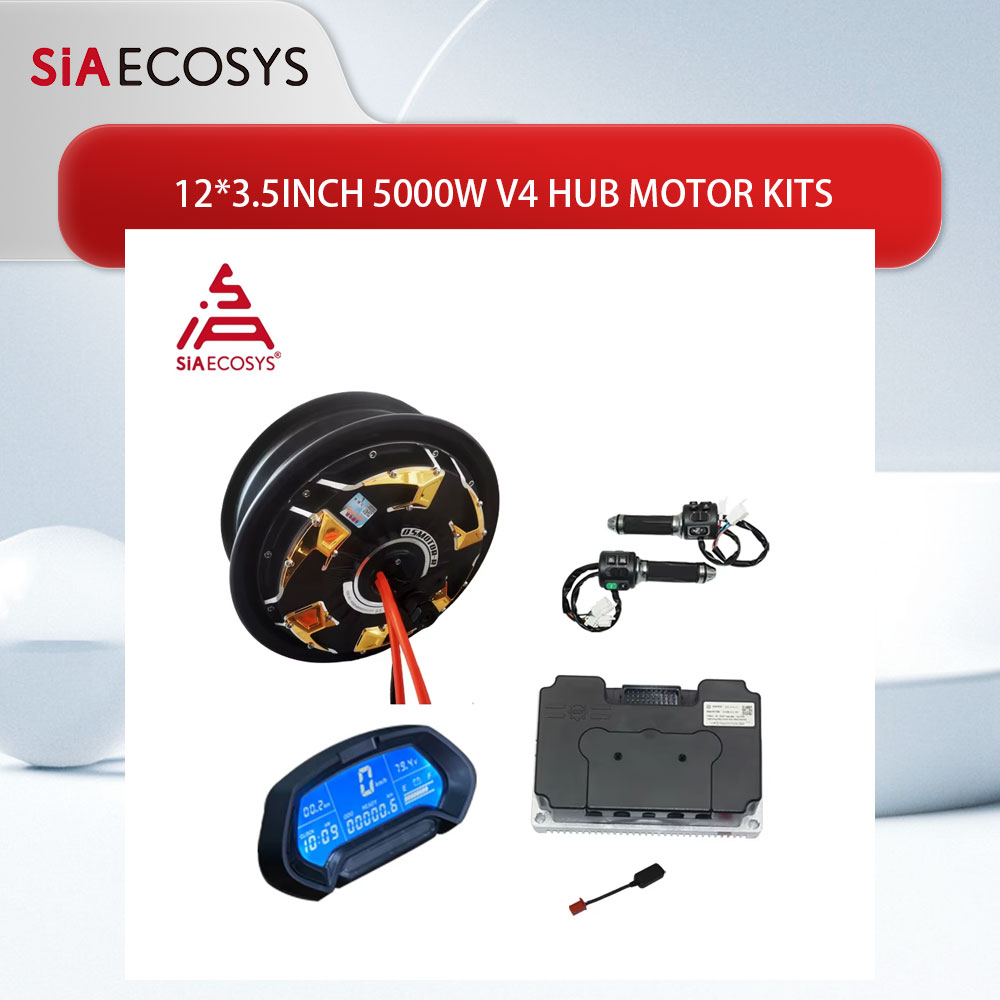 Motore QS 12*3.5 pollici 5000W - Electric Motorcycle Conversion Kit 72V recensione e prezzo